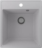 Кухонная мойка Ulgran Quartz forte Forte 425-04 43x49 из кварцевого композита, белый