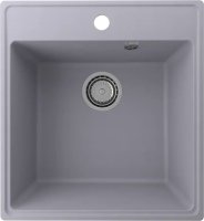 Кухонная мойка Ulgran Quartz forte Forte 460-05 46x50 из кварцевого композита, серый