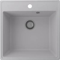 Кухонная мойка Ulgran Quartz forte Forte 505-04 51x51 из кварцевого композита, белый