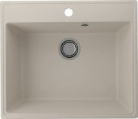 Кухонная мойка Ulgran Quartz forte Forte 580-02 58x50 из кварцевого композита, бежевый