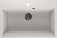 Кухонная мойка Ulgran Quartz forte Forte 760-01 76x51 из кварцевого композита, белый