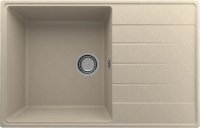 Кухонная мойка Ulgran Quartz prima Prima 780-03 78x50 из кварцевого композита, бежевый
