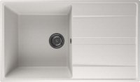 Кухонная мойка Ulgran Quartz prima Prima 850-01 85x50 из кварцевого композита, белый