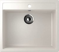 Кухонная мойка Ulgran U-104 U-104-331 56x50 из искусственного камня, белый
