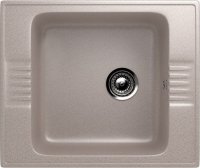 Кухонная мойка Ulgran U-204 U-204-302 59x50 из искусственного камня, песочный