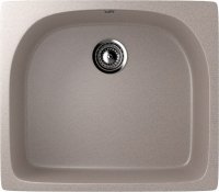Кухонная мойка Ulgran U-408 U-408-302 59x51 из искусственного камня, песочный