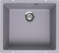 Кухонная мойка Ulgran Underground 450 Under 450-05 50x45 из кварцевого композита, серый
