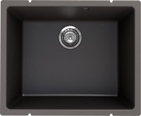 Кухонная мойка Ulgran Underground 500 Under 500-09 55x45 из кварцевого композита, серый