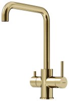 Смеситель для кухни SANCOS Vela SC4013BG, брашированное золото