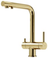 Смеситель для кухни SANCOS Foster SC4014ZG, полированное золото