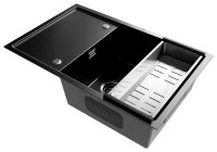 Кухонная мойка Ulgran US 780-003 78x50 стальная, сталь