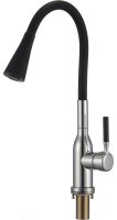 Смеситель для кухни Savol S-2804AM01 с гибким изливом, хром