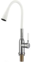 Смеситель для кухни Savol S-2804AM02 с гибким изливом, хром