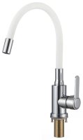 Смеситель для кухни Savol S-3002A02 с гибким изливом, хром