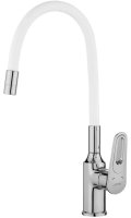 Смеситель для кухни Savol S-600606A с гибким изливом, хром