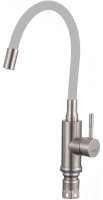 Смеситель для кухни Savol S-SUS6002-04 с гибким изливом, сатин