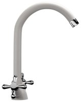 Смеситель для кухни Ulgran U-012 U-012-331, белый
