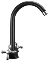 Смеситель для кухни Ulgran U-012 U-012-344, черный