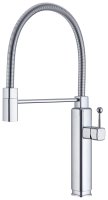 Смеситель для кухни Vincea VKF-101CH с гибким изливом, хром