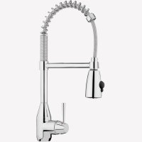 Смеситель для кухни Webert Kitchen conic CN920602015 с гибким изливом, хром