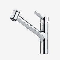 Смеситель для кухни Webert Master MS941002015 с выдвижным изливом, хром
