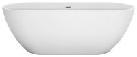 Акриловая ванна BelBagno Uno BB701-1650-750-K 165x75, белая