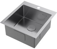 Кухонная мойка OMOIKIRI Akisame 46-IN 4973057 46x51 стальная, сталь
