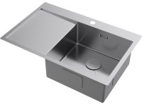 Кухонная мойка OMOIKIRI Akisame 78-IN-R 4973061 78x51 стальная, сталь