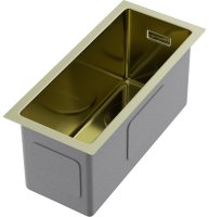 Кухонная мойка OMOIKIRI Taki 20-U/IF-LG 4973091 20x44 стальная, светлое золото