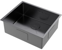 Кухонная мойка OMOIKIRI Taki 54-U/IF-GM 4973107 54x44 стальная, вороненая сталь