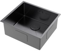Кухонная мойка OMOIKIRI Taki 49-U/IF-GM 4973524 49x44 стальная, вороненая сталь