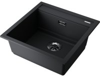 Кухонная мойка OMOIKIRI Kitagawa 51-GB 4993052 51x51 из искусственного камня, графит