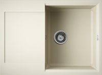 Кухонная мойка OMOIKIRI Sakaime 68-BE 4993109 68x50 из искусственного гранита, ваниль