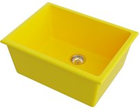 Кухонная мойка OMOIKIRI Okinoshima 61-U/I-SL Matt 4993134 61x46 керамическая, sicilian lemon