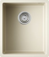 Кухонная мойка OMOIKIRI Bosen 38-U-BE 4993158 38x44 из искусственного гранита, ваниль