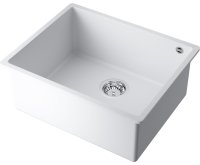 Кухонная мойка OMOIKIRI Bosen 54-U-WH 4993164 54x44 из искусственного гранита, белый