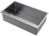 Кухонная мойка OMOIKIRI Taki 74-U/IF-IN SIDE 4993170 74x44 стальная, сталь