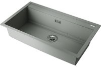 Кухонная мойка OMOIKIRI Kitagawa 86-LB-WG 4993249 86x51 из искусственного камня, wind green