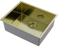 Кухонная мойка OMOIKIRI Tadzava 54-U/I Ultra LG 4993266 54x44 стальная, светлое золото