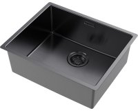Кухонная мойка OMOIKIRI Tadzava 54-U/I Ultra GM 4993267 54x44 стальная, вороненая сталь