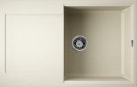 Кухонная мойка OMOIKIRI Sakaime 79-BE 4993277 79x50 из искусственного гранита, ваниль