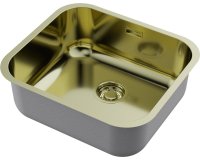 Кухонная мойка OMOIKIRI Omi 49-U/I-LG 4993301 49x44 стальная, светлое золото