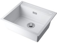 Кухонная мойка OMOIKIRI Kitagawa 57-WH 4993303 57x51 из искусственного камня, белый