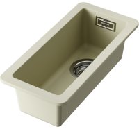 Кухонная мойка OMOIKIRI Kata 20-U-BE 4993373 20x42 из искусственного гранита, ваниль