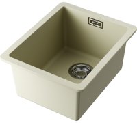 Кухонная мойка OMOIKIRI Kata 34-U-BE 4993380 34x42 из искусственного гранита, ваниль