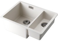 Кухонная мойка OMOIKIRI Kata 55-2-U-PA 4993386 55x42 из искусственного гранита, пастила