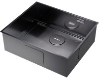 Кухонная мойка OMOIKIRI Kasen 53-26 INT GM 4993496 53x46 стальная, вороненая сталь