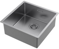 Кухонная мойка OMOIKIRI Tadzava 44-U/I Quadro IN 4993509 44x44 стальная, сталь