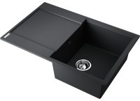Кухонная мойка OMOIKIRI Daisen 78T-BL 4993527 78x51 из искусственного гранита, черный