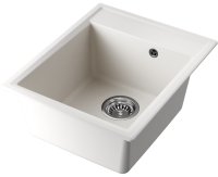 Кухонная мойка OMOIKIRI Daisen 42-PA 4993602 42x51 из искусственного гранита, пастила